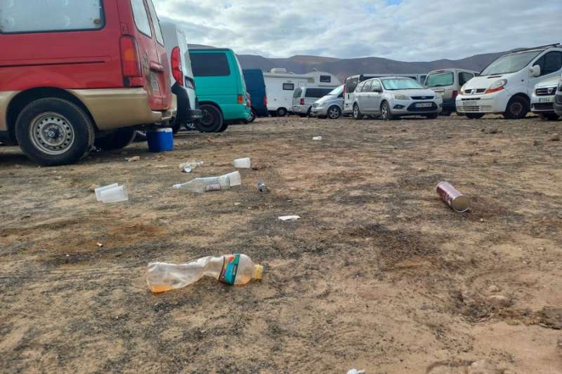 Call for action as partygoers leave behind piles of rubbish behind in Lanzarote