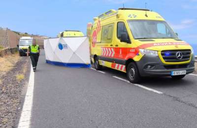 27-year-old motorcyclist dies in tragic accident in the south of Tenerife