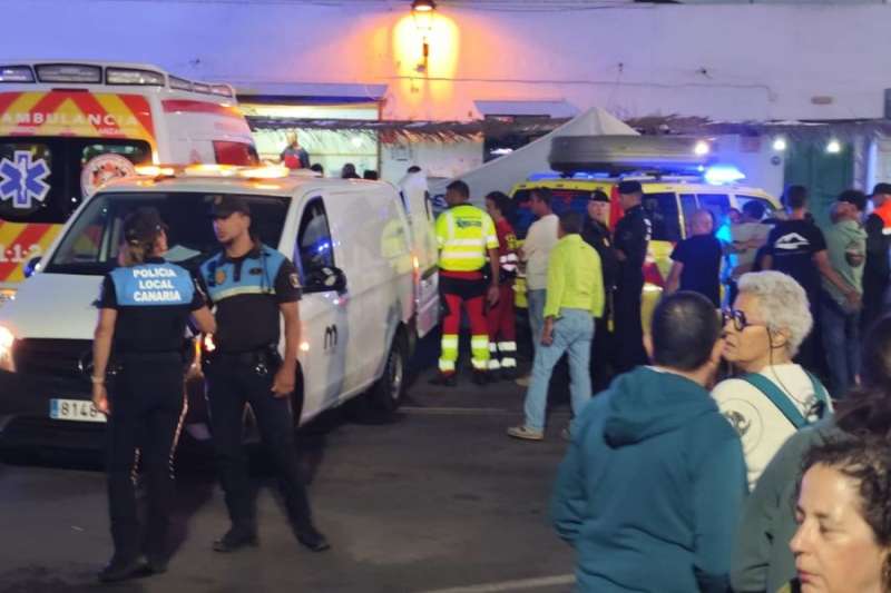 Elderly man chokes to death at the Los Dolores Festival