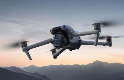Illegal drone intercepted 2km from airport