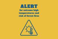Heat Alert and wildfire risk activated in the Canary Islands