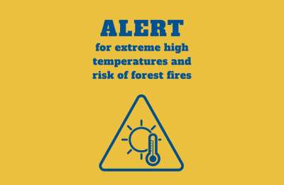 Heat Alert and wildfire risk activated in the Canary Islands