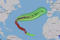 Meteorologists are monitoring Hurricane Gabrielle's path through the Atlantic