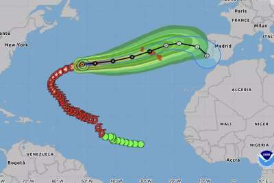 First Hurricane Gabrielle warnings issued