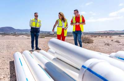 Fuerteventura has laid a record 40km of new water pipes to upgrade supply network