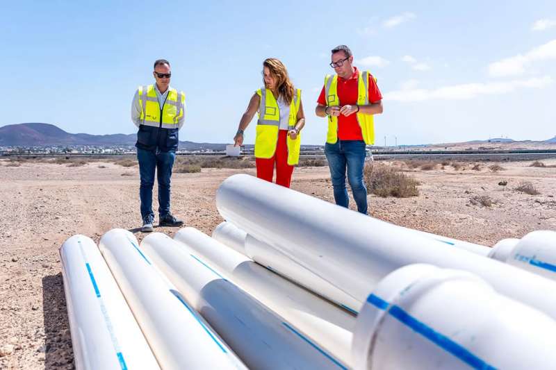 Fuerteventura has laid a record 40km of new water pipes to upgrade supply network