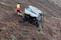 25-year-old man killed as car plunges 200 metres off cliff