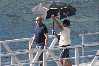 John Travolta spotted filming new movie on Gran Canaria Beaches