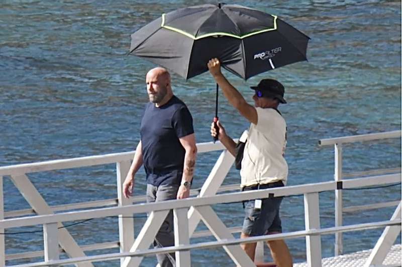 John Travolta spotted filming new movie on Gran Canaria Beaches
