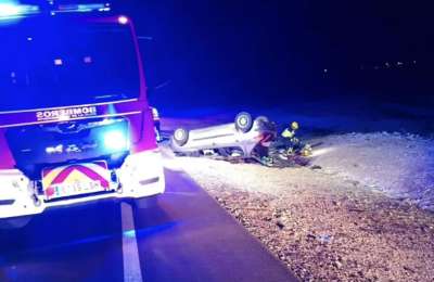Driver killed after car overturns in Fuerteventura