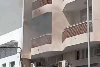 VIDEO: Apartment fire in Los Cristianos causes alarm
