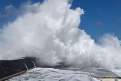 Group of swimmers swept into the sea after ignoring red flag warnings in Tenerife