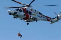 Helicopter rescue for man injured after falling from a cliff in Arucas