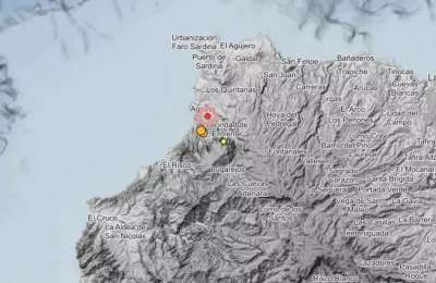 Three earthquakes are felt by residents of several towns in Gran Canaria