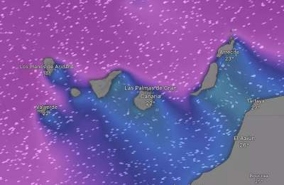 Weather alert issued across the Canary Islands for high seas and strong winds