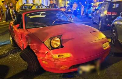 Man crashes into 15 cars during police chase in Gran Canaria