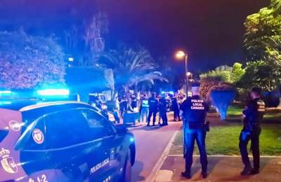 Arona Police cracks down on illegal street vending in Los Cristianos and Las Americas