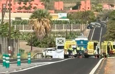 One dead and two seriously injured, including 11-year-old girl, in crash in south Tenerife