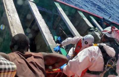 450 migrants rescued during Storm Claudia thanks to Maritime Rescue