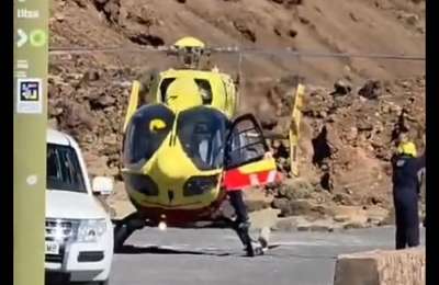 VIDEO: Motorcyclist dies after leaving the road in Tenerife