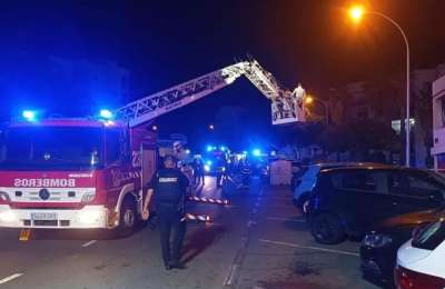 5 injured and 22 evacuated in Los Cristianos fire
