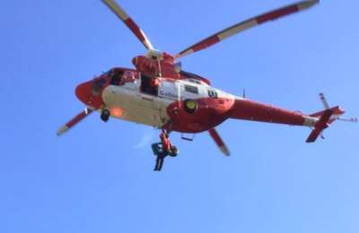 Helicopter rescues 86-year-old hiker after fall in Tenerife