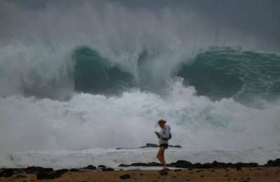 Rain, storms, and strong winds on the coasts of the islands this Sunday