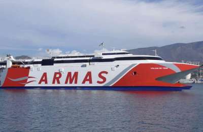 Engine failure forces diversion for Naviera Armas Ferry on way to Los Cristianos