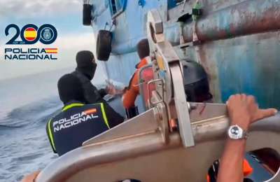 18 tonnes of cocaine seized near the Canary Islands in historic operation