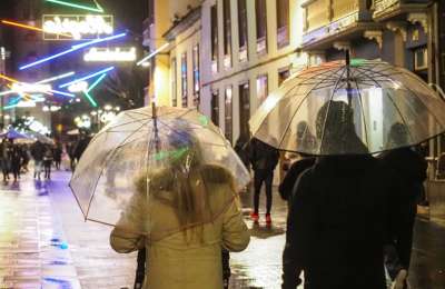 Cold Front to bring rain to the Canaries on Christmas Eve and Christmas Day