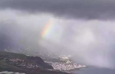 Tenerife braces for the worst of Storm Francis on New Years Day afternoon