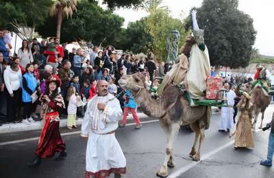 Rain threatens Three Kings parades across the Canary Islands 