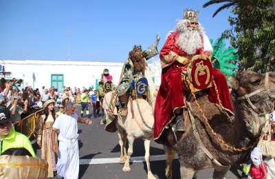 Times and locations of all Three Kings parades in Lanzarote