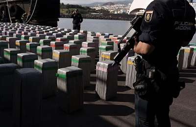 Six jailed following seizure of nearly 10 tons of cocaine near the Canary Islands
