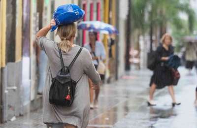 Light to moderate rain in much of the Canary Islands this Friday