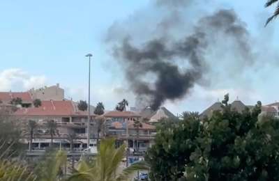 Two separate fires spark major emergency response in Las Americas and Costa Adeje