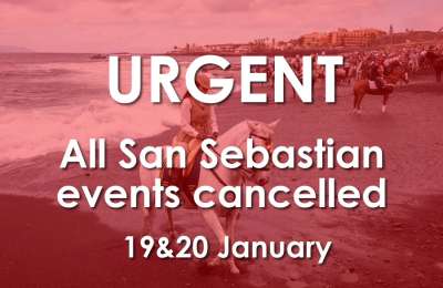 Adeje Town Hall cancels all San Sebastián festivities following Spanish railway accident