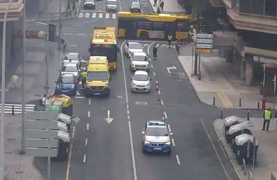 Ten injured after bus crash in Gran Canaria
