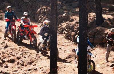 Anger at off-road motorbikes using protected hiking routes in Gran Canaria