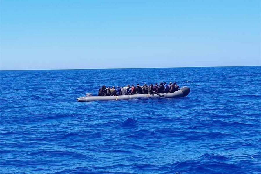 Canarian Weekly - 60 migrants intercepted in inflatable boat off ...