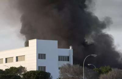 Ten coaches destroyed in major fire at the Lanzarote Bus depot