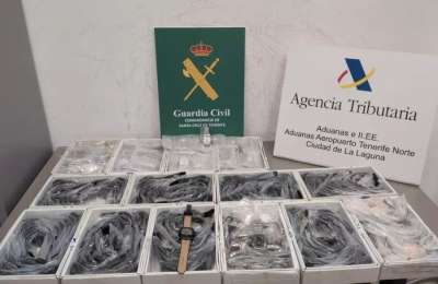 241 Fake Luxury Watches Seized at Tenerife Airport