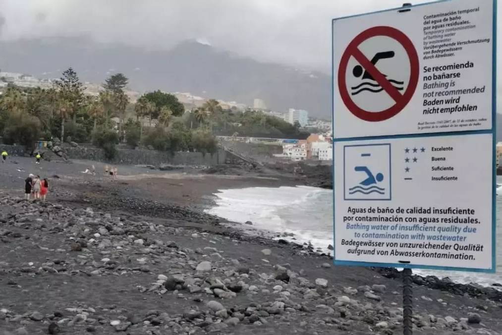 Five Public Officials under investigation over sewage spills at beach in Tenerife 