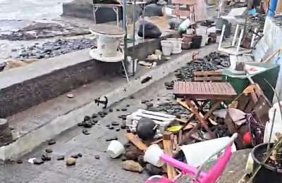 Residents evacuated from El Puertito in Adeje as houses flood from Storm Therese 