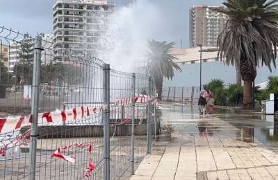 Government raises the alert for floods and landslides in five of the Canary Islands