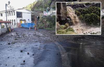Storm Therese wreaks havoc in Gran Canaria with thousands evacuated from their homes