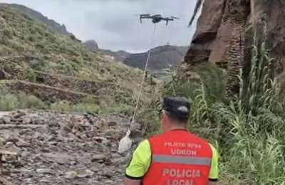 Drone Delivers Emergency Medication to Family Cut Off by Floods in Gran Canaria