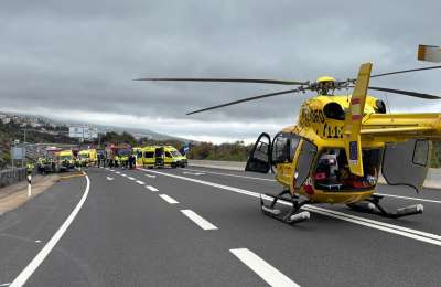 Two people die days after serious crash on motorway in the south of Tenerife 