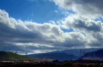 Cloud, wind and choppy seas forecast in the Canary Islands this Friday