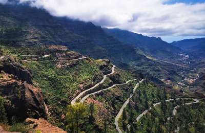 The most spectacular road in the Canary Islands